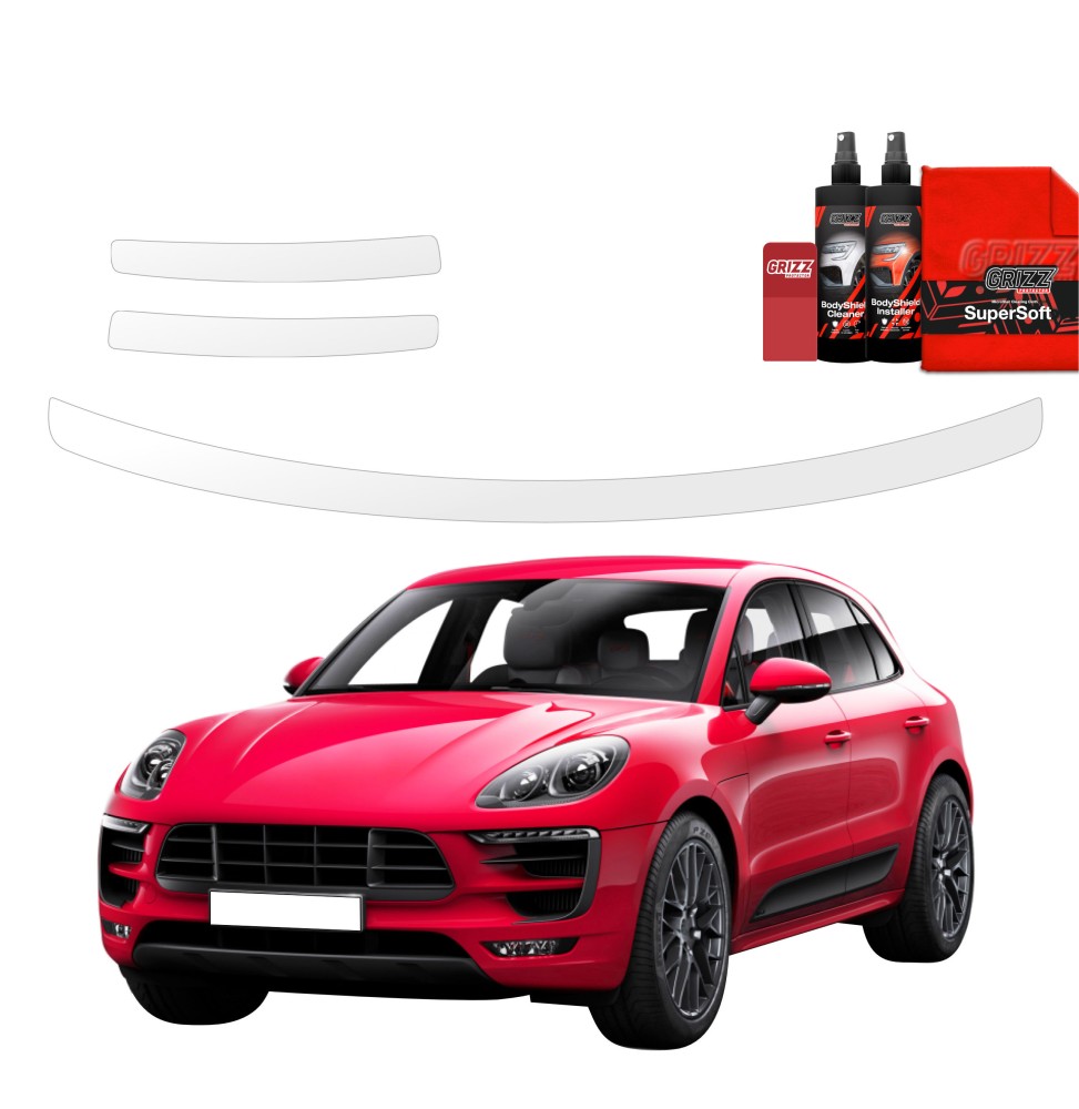 3w1 Folia ochronna na próg bagażnika do Porsche Macan GTS (2021-2024)
