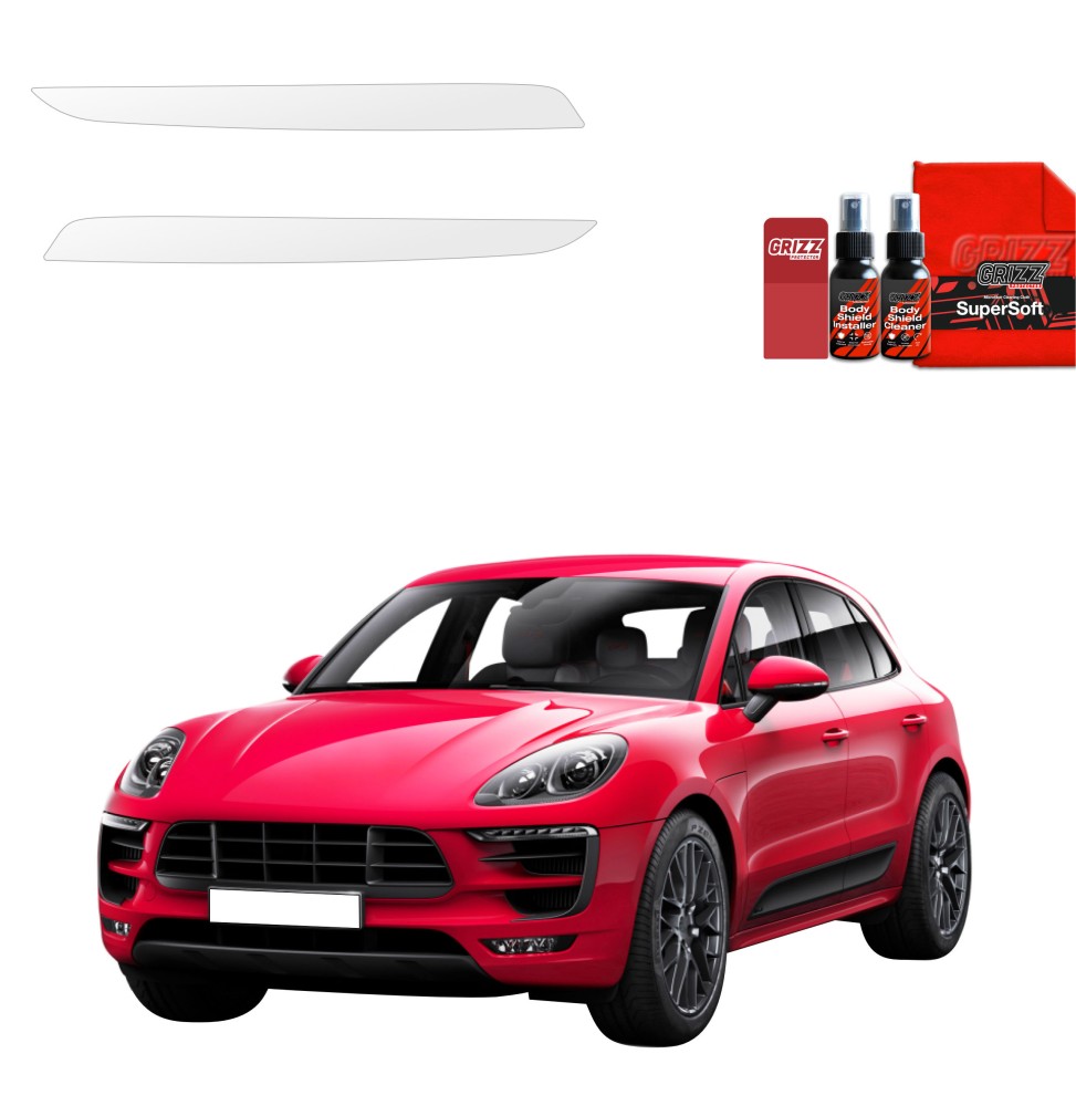 2w1 Folia ochronna na progi do Porsche Macan GTS (2021-2024)
