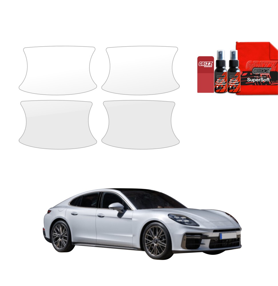 4w1 Folia ochronna pod klamki do Porsche Panamera 2 (2016-2024)