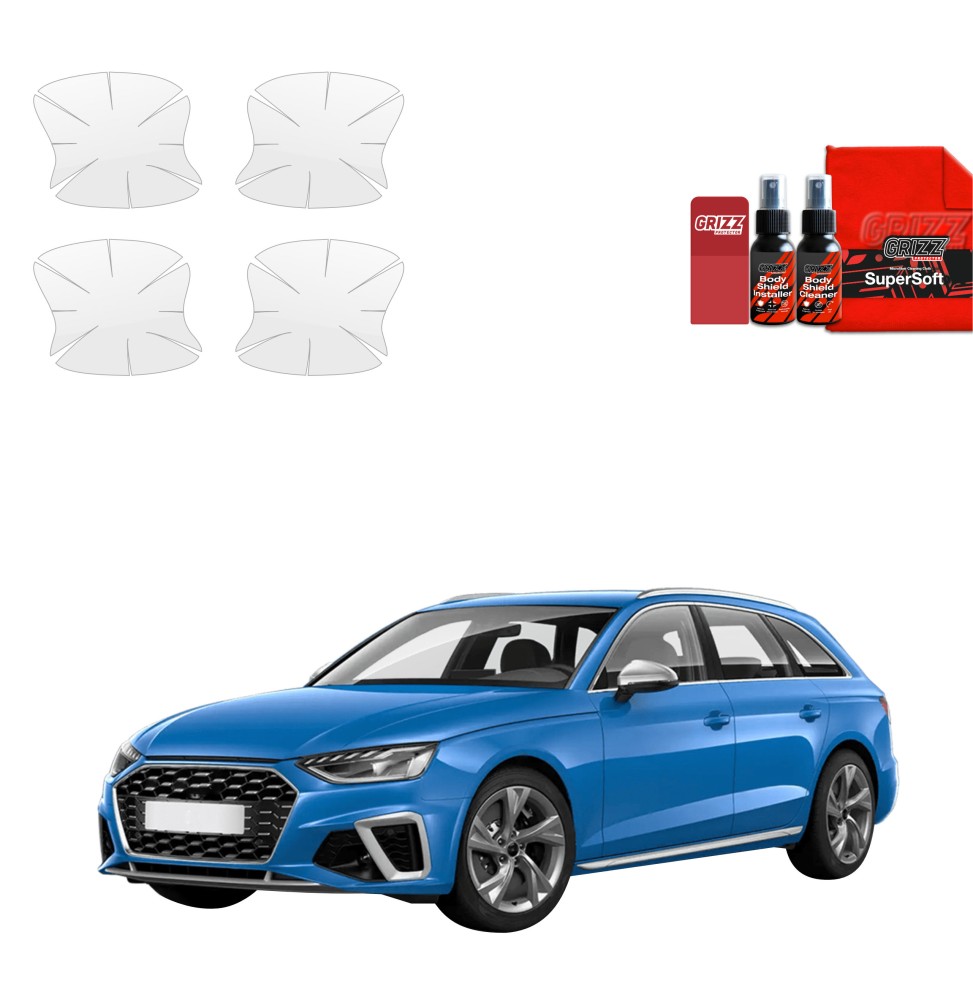 4w1 Folia ochronna pod klamki do Audi A4 Avant (2019-2024)