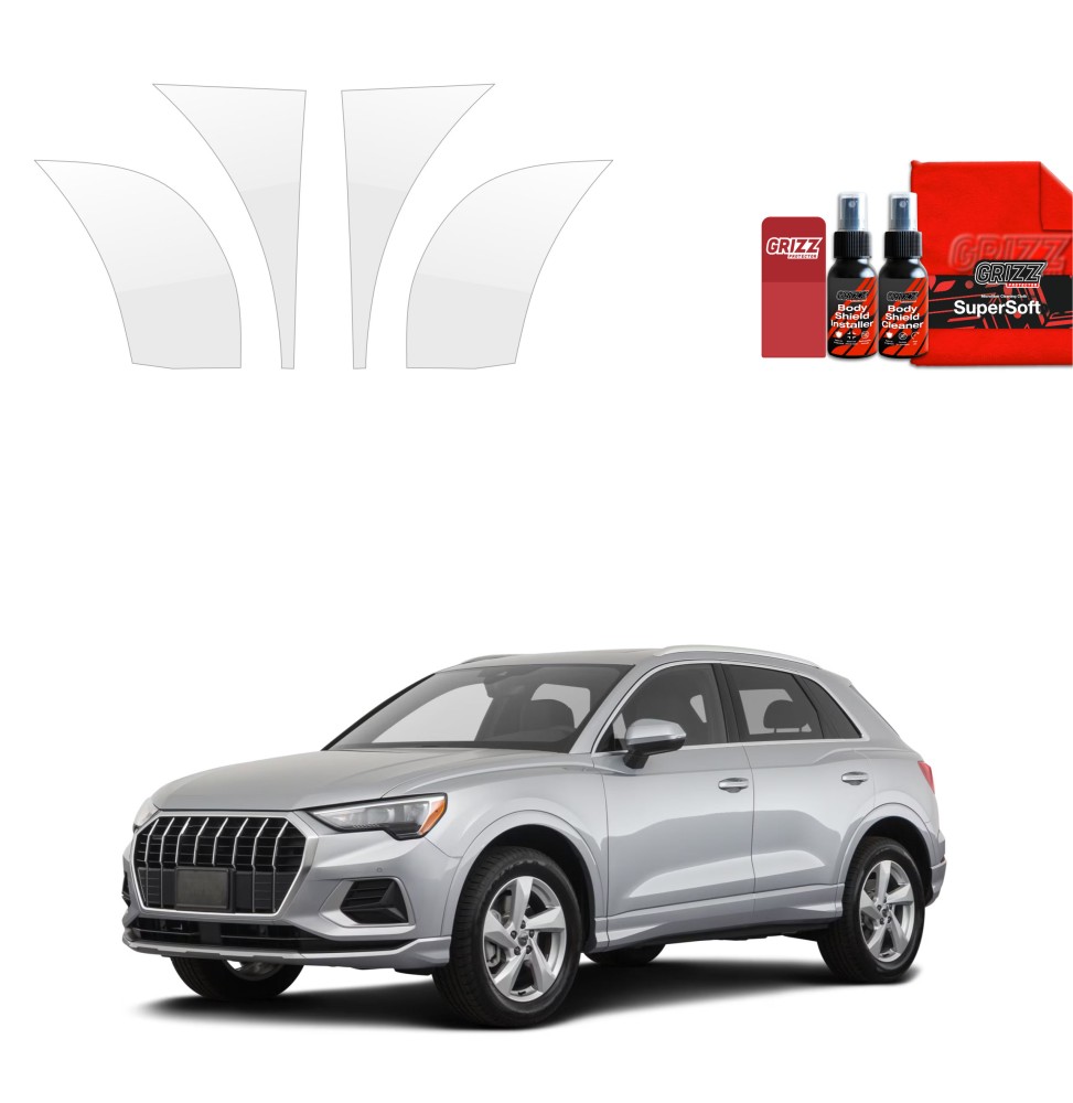 4w1 Folia ochronna na nadkola do Audi Q3 Sportback (2018-2025)