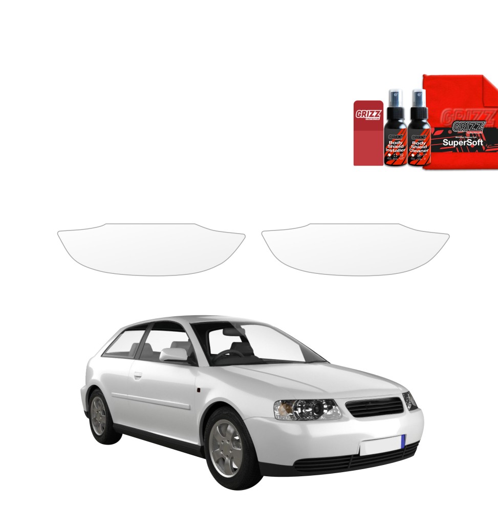 2w1 Folia ochronna pod klamki do Audi A3 8L Hatchback 3D (1996-2003)