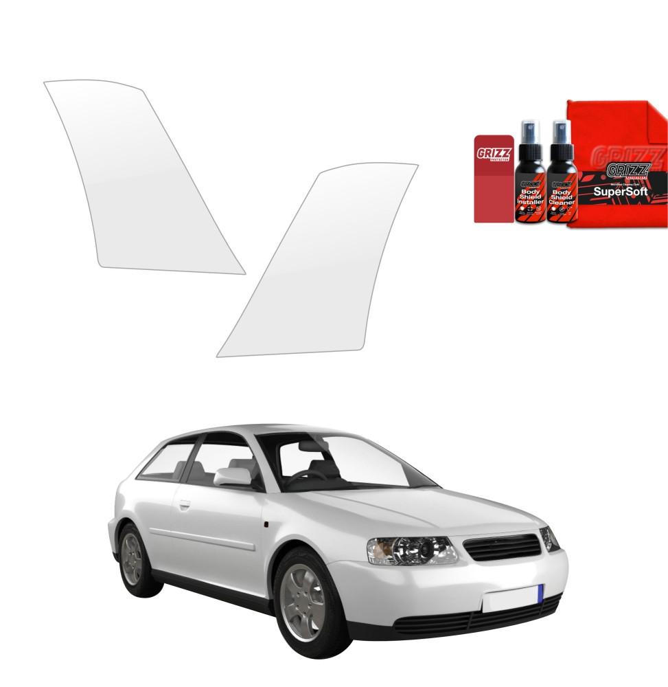 2w1 Folia ochronna na nadkola do Audi A3 8L Hatchback 3D (1996-2003)