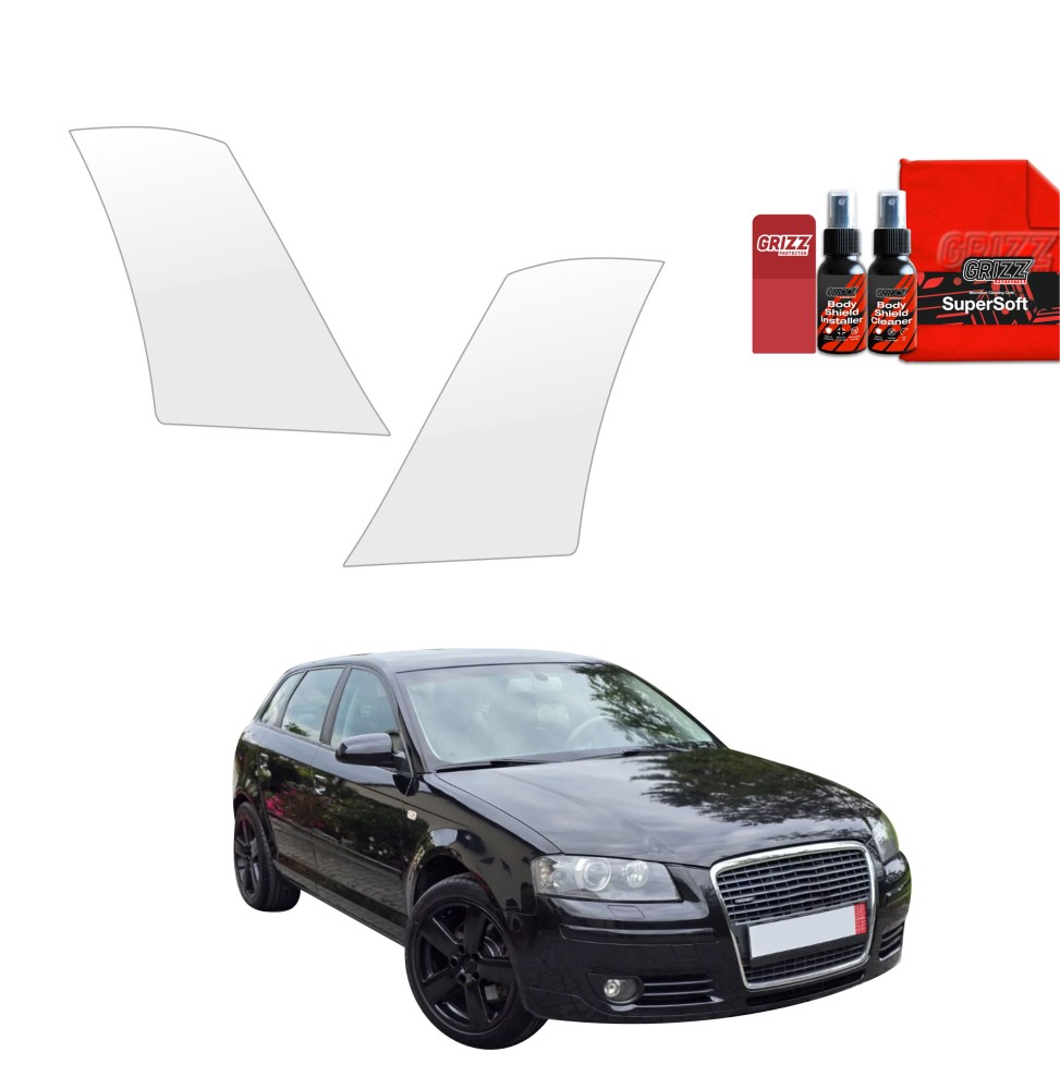 2w1 Folia ochronna na nadkola do Audi A3 8P Hatchback 5D (2003-2008)