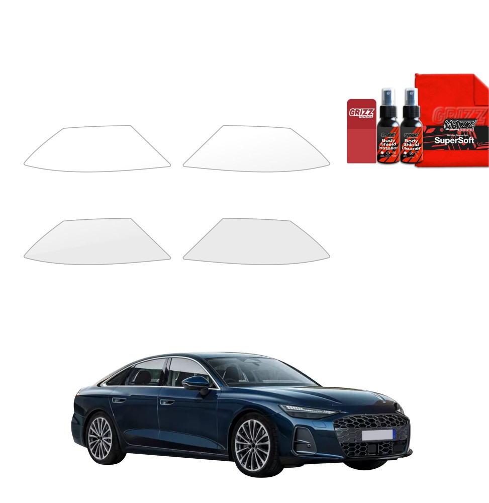4w1 Folia ochronna pod klamki do Audi A6 Limousine (2025-2026)