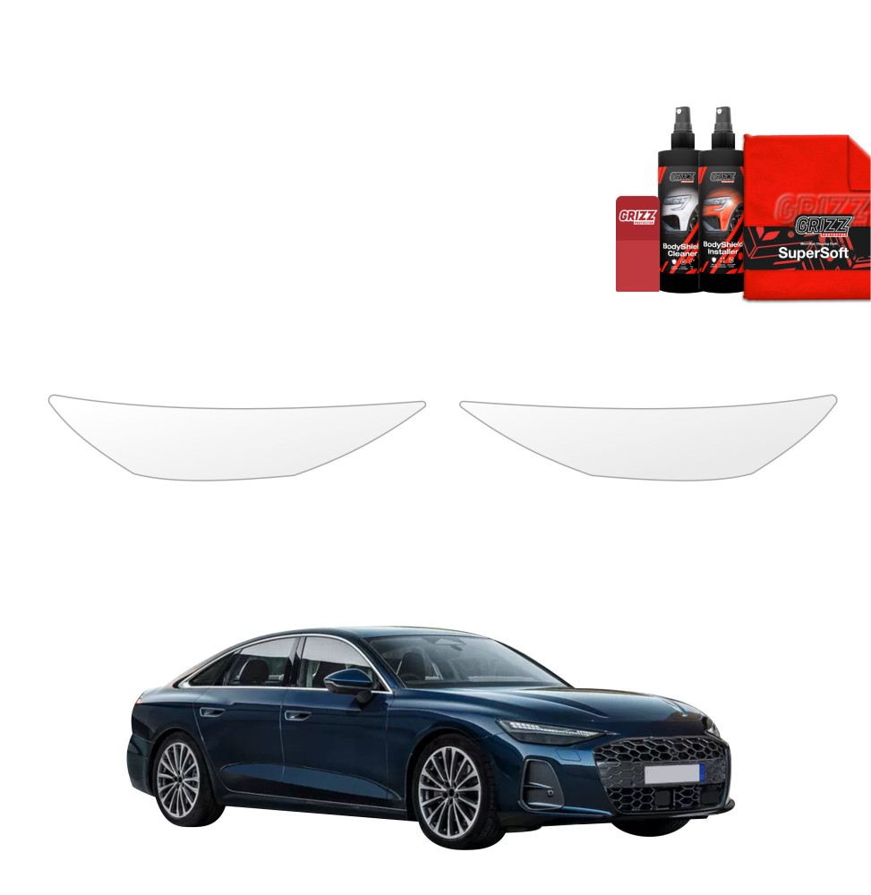2w1 Folia ochronna na lampy do Audi A6 Limousine (2025-2026)