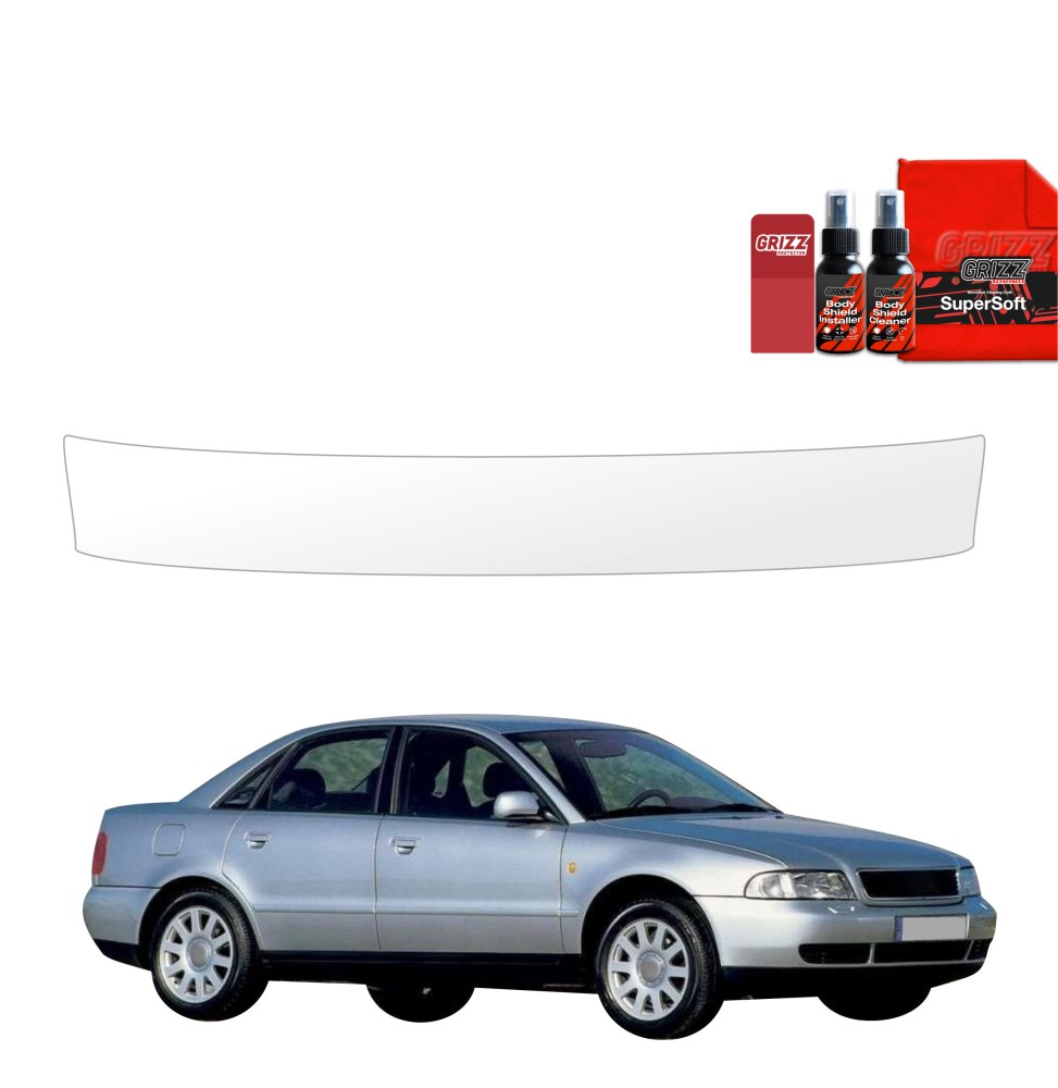 Folia ochronna na próg bagażnika do Audi A4 B5 Sedan (1994-2001)