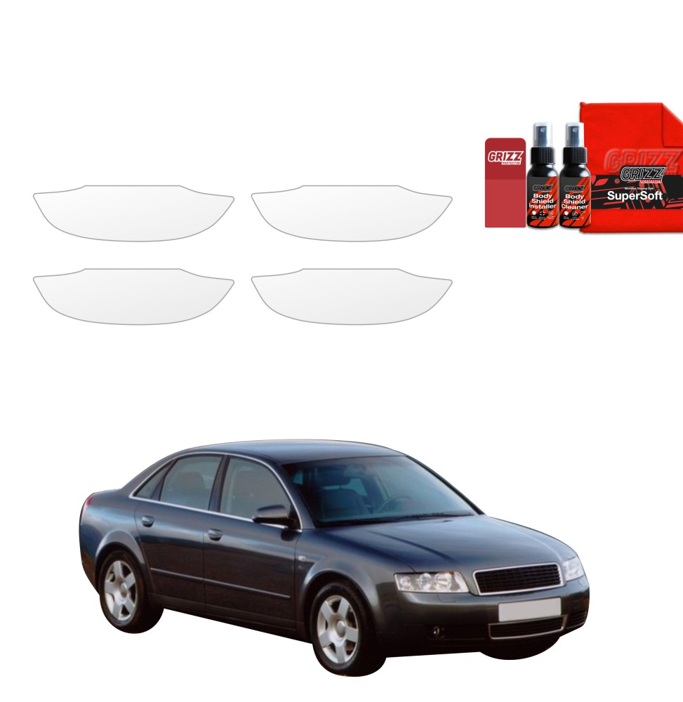 4w1 Folia ochronna pod klamki do Audi A4 B6 Sedan (2000-2006)