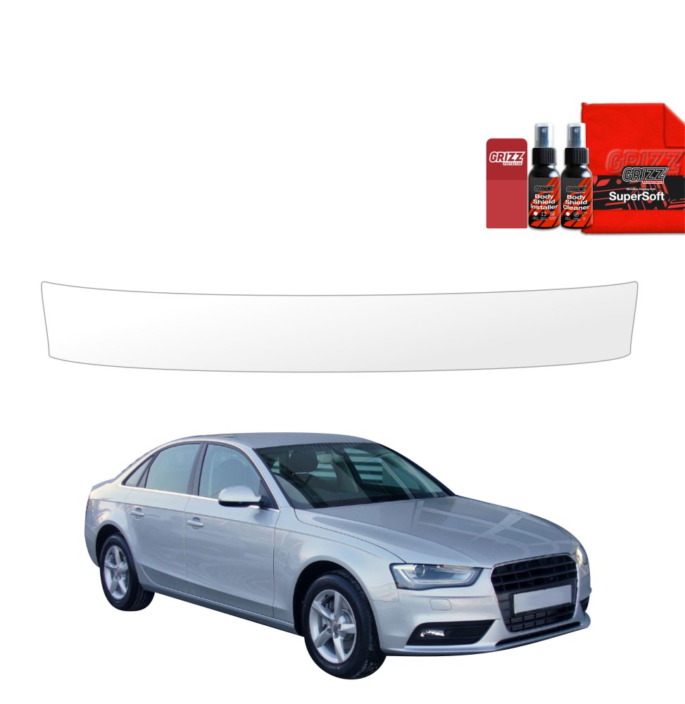 Folia ochronna na próg bagażnika do Audi A4 B8 Sedan Facelifting (2011-2015)