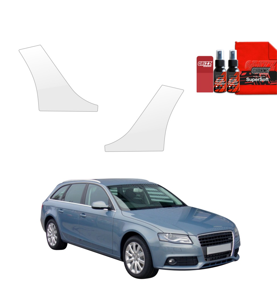 2w1 Folia ochronna na nadkola do Audi A4 B8 Avant (2007-2011)