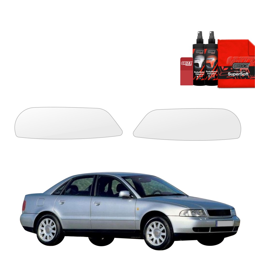 2w1 Folia ochronna na lampy do Audi A4 B5 Sedan (1994-2001)