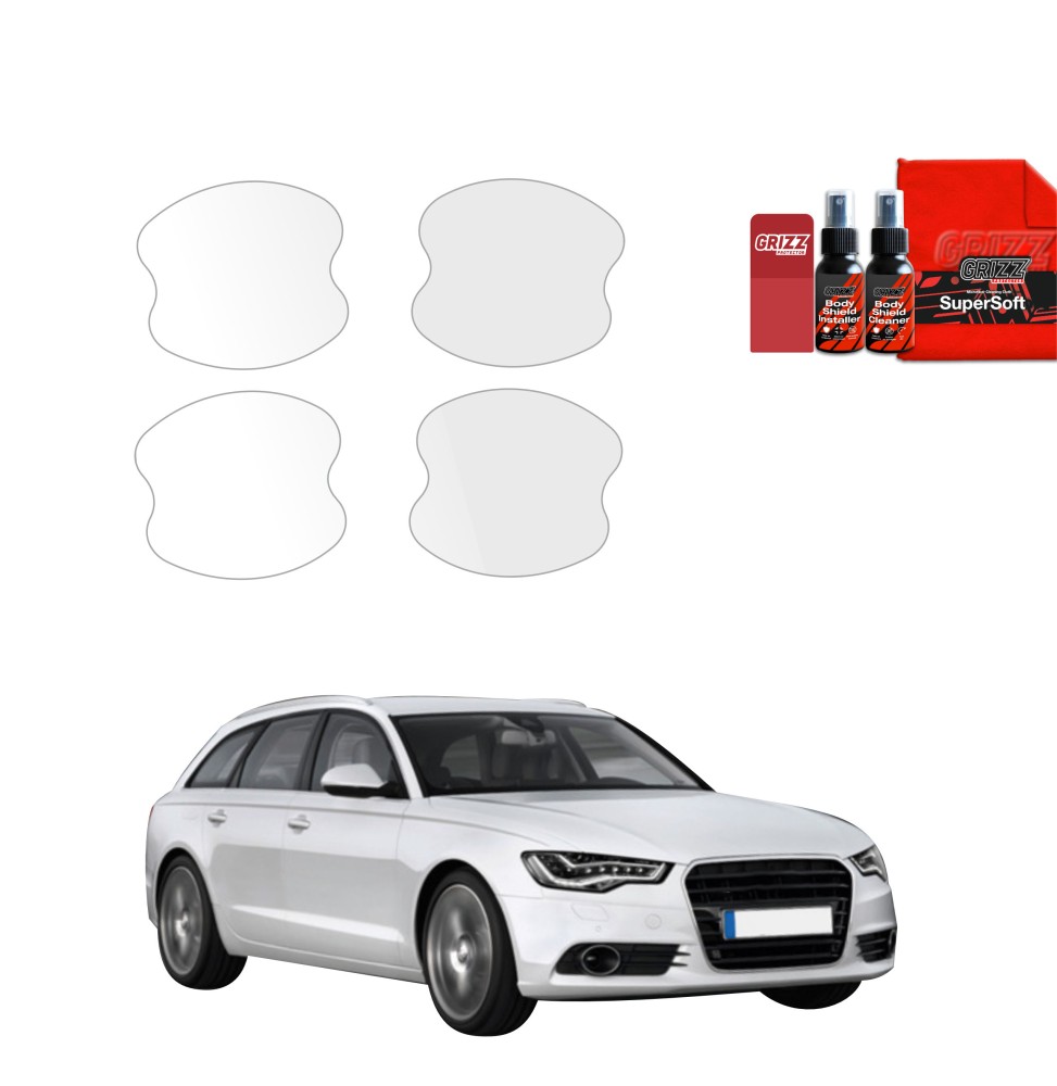 4w1 Folia ochronna pod klamki do Audi A6 C7 Avant (2011-2014)