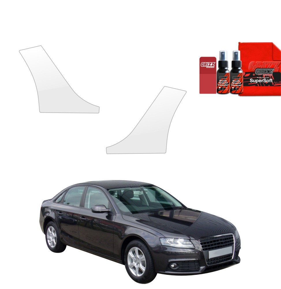 2w1 Folia ochronna na nadkola do Audi A4 B8 Sedan (2007-2011)