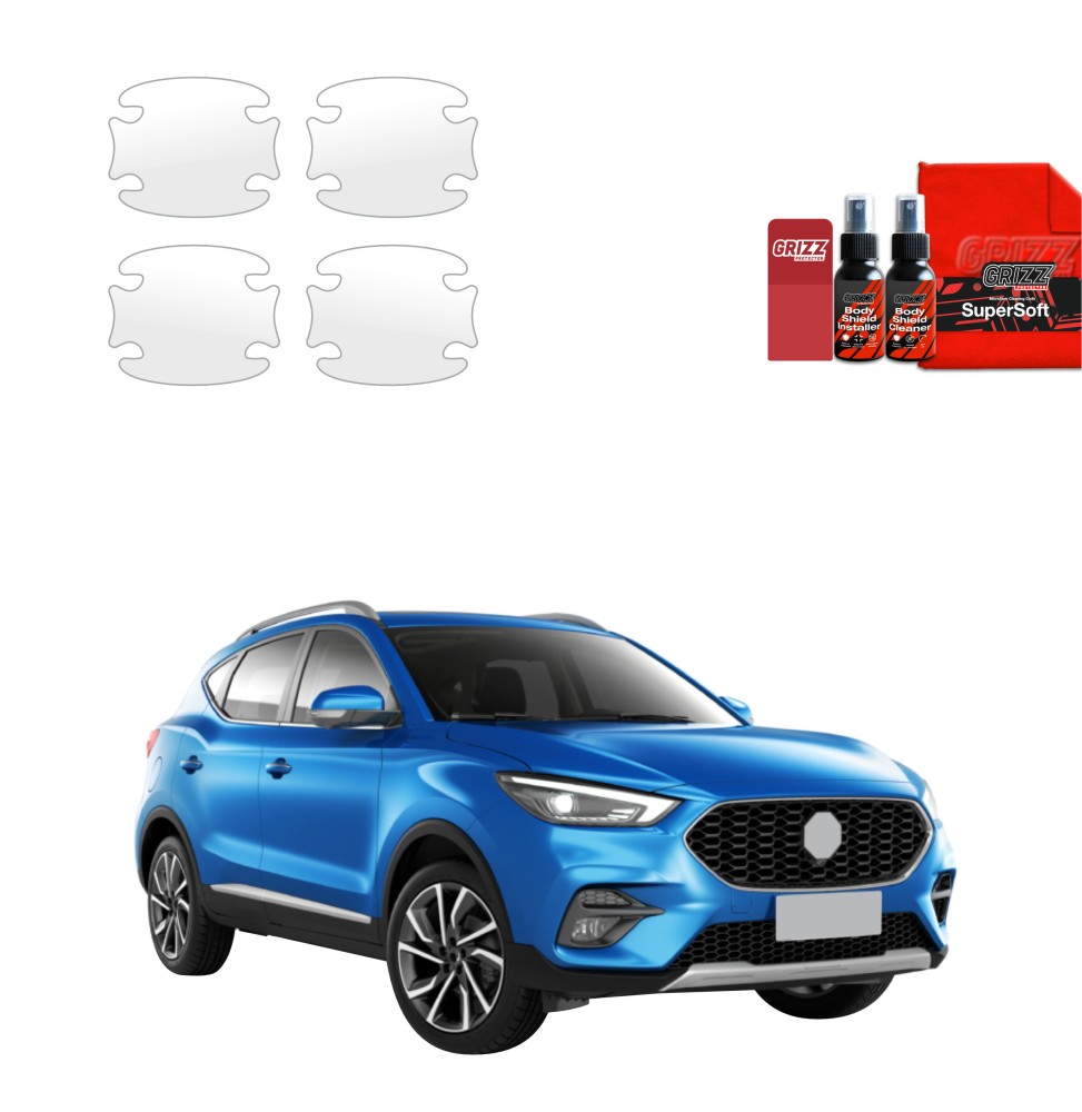 4w1 Folia ochronna pod klamki do MG ZS Classic (2019-2025)