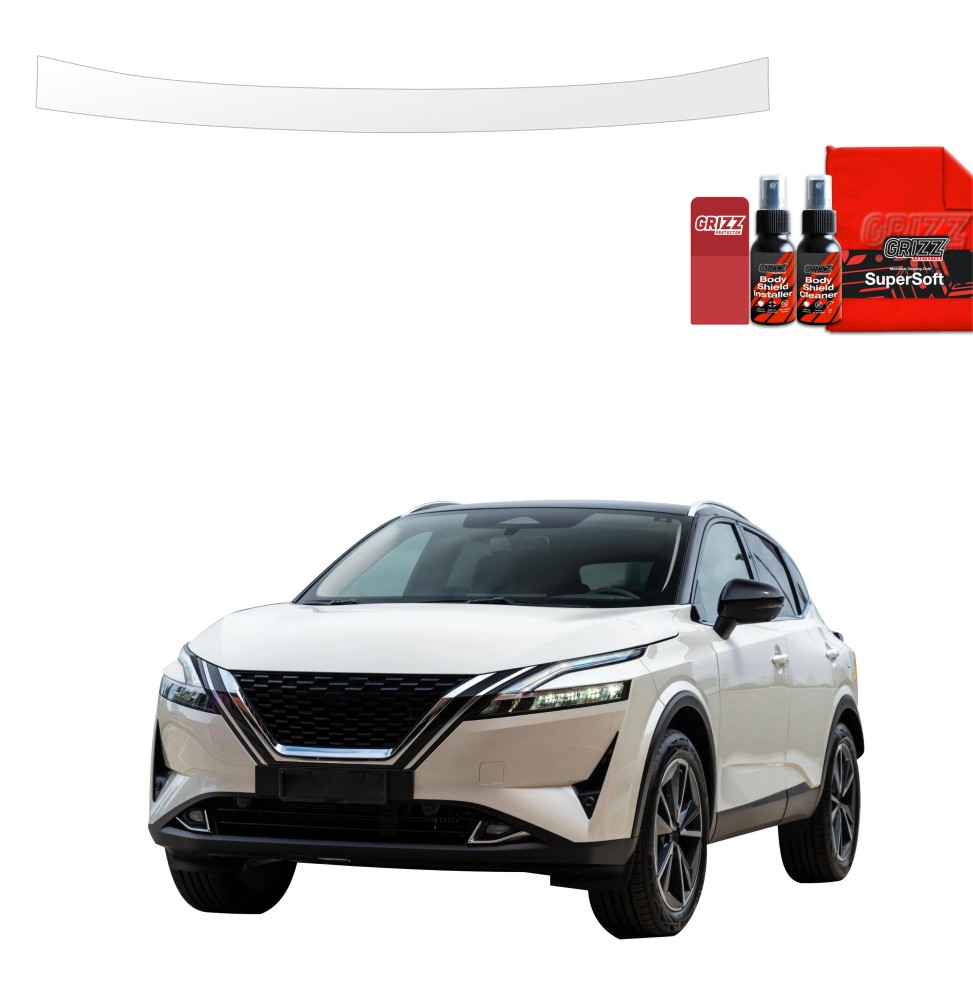 Folia ochronna na próg bagażnika do Nissan Qashqai 3 (2021-2024)