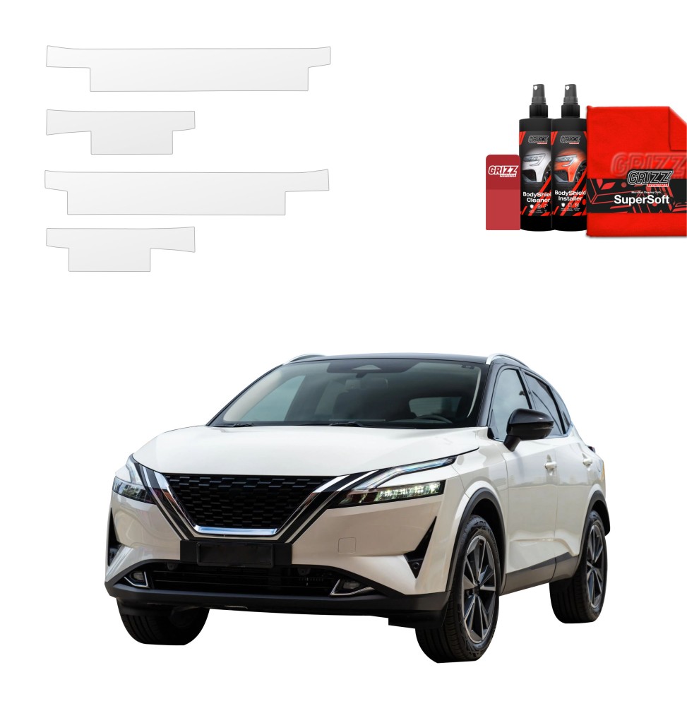 4w1 Folia ochronna na progi do Nissan Qashqai 3 (2021-2024)