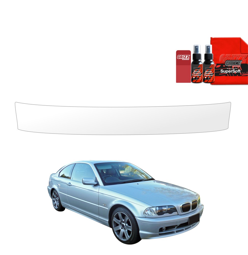Folia ochronna na próg bagażnika do BMW 3 E46 Coupe Pre-LCI (1999-2002)