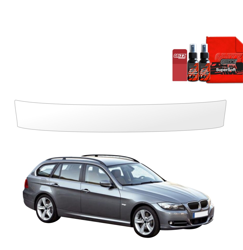 Folia ochronna na próg bagażnika do BMW 3 E91 Kombi LCI (2008-2012)