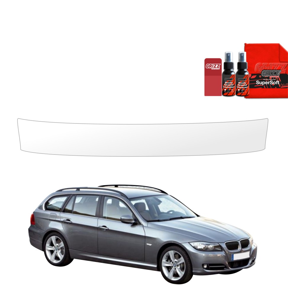 Folia ochronna na próg bagażnika do BMW 3 E91 Kombi Pre-LCI (2004-2008)