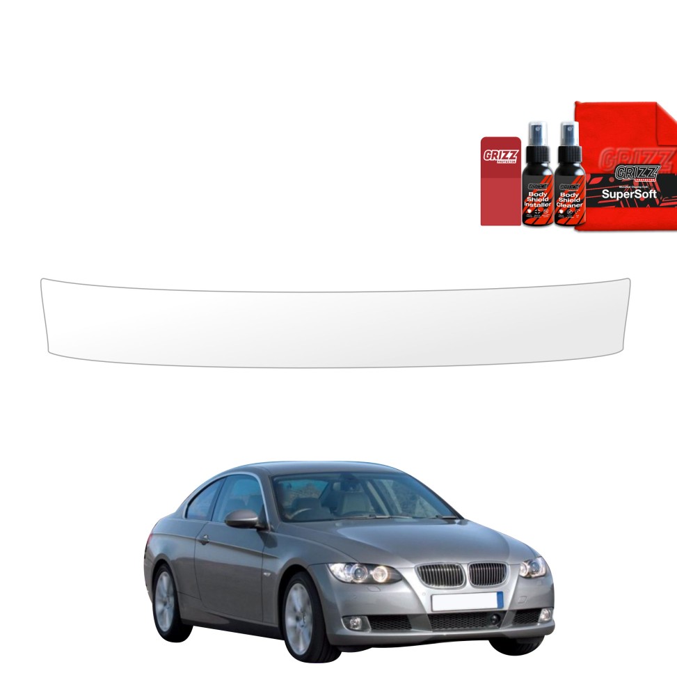 Folia ochronna na próg bagażnika do BMW 3 E92 Coupe Pre-LCI (2006-2010)