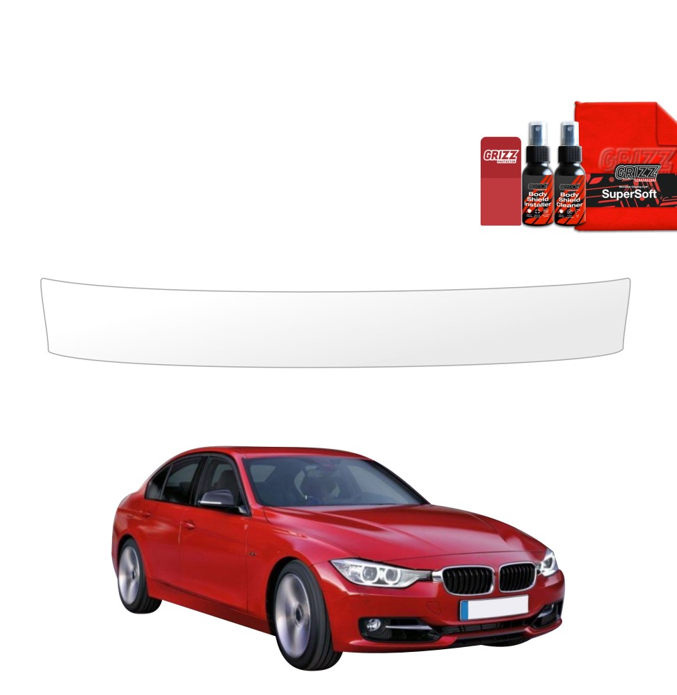 Folia ochronna na próg bagażnika do BMW 3 F30 Sedan Pre-LCI (2011-2015)