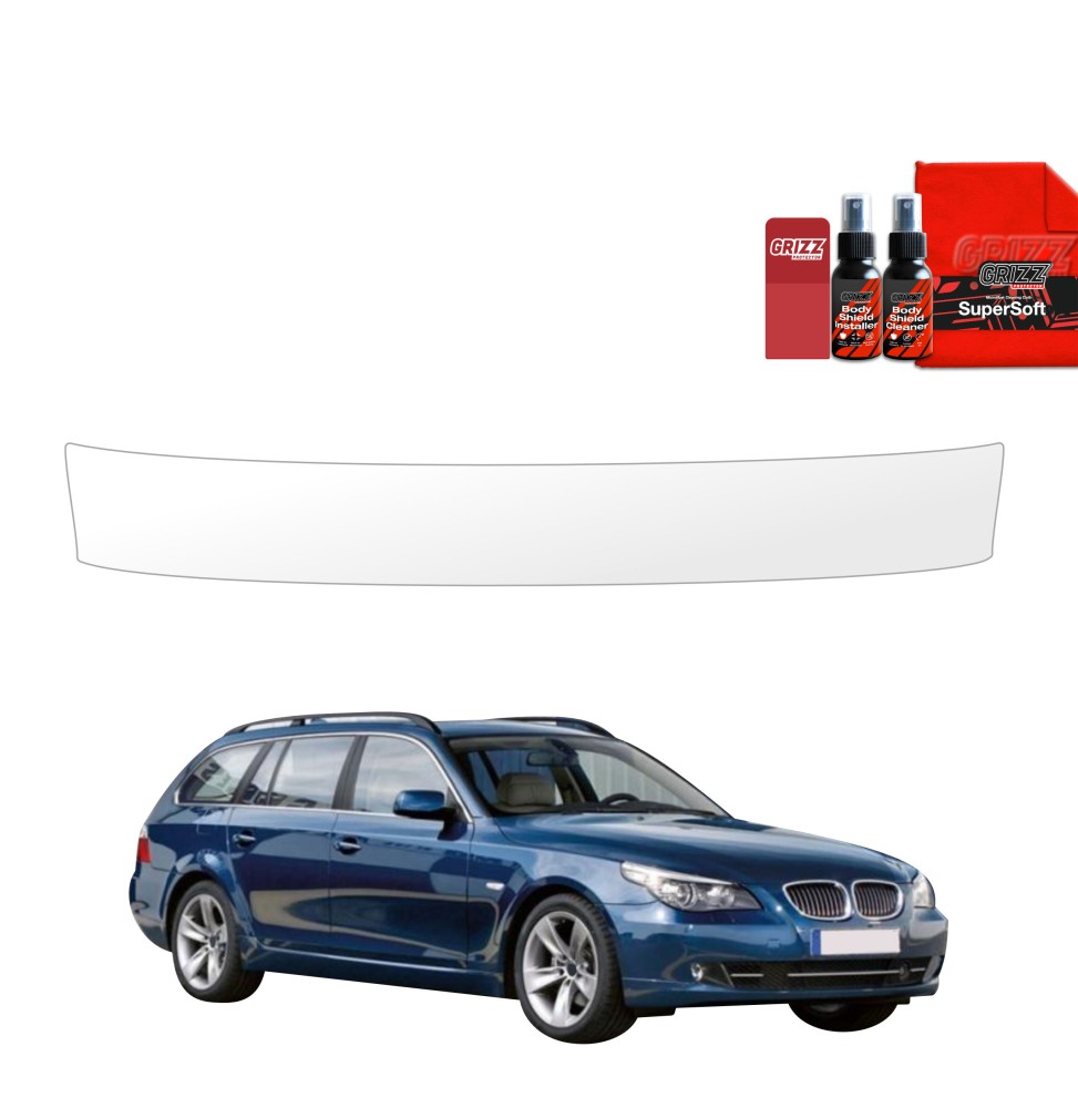Folia ochronna na próg bagażnika do BMW 5 E61 Kombi LCI (2007-2010)