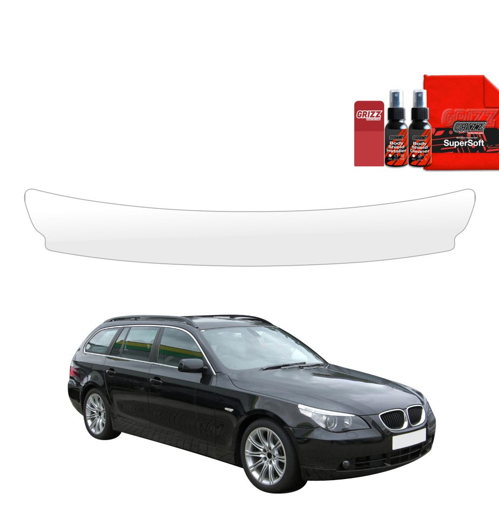 Folia ochronna na próg bagażnika do BMW 5 E61 Kombi PreLCI (2003-2007)