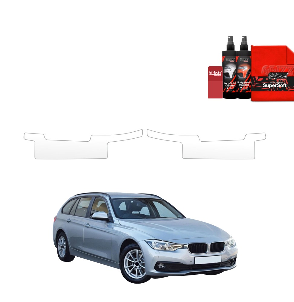 2w1 Folia ochronna na progi do BMW 3 F31 Kombi LCI (2015-2018)