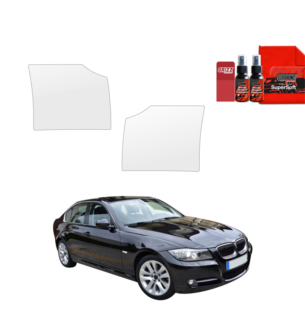 2w1 Folia ochronna na nadkola do BMW 3 E90 Sedan LCI (2008-2012)