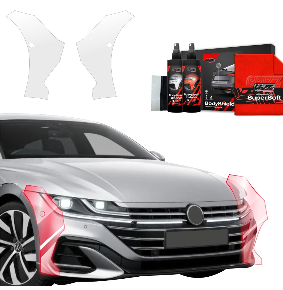 2w1 Folia ochronna na zderzak do Volkswagen VW Arteon (2024-2025)