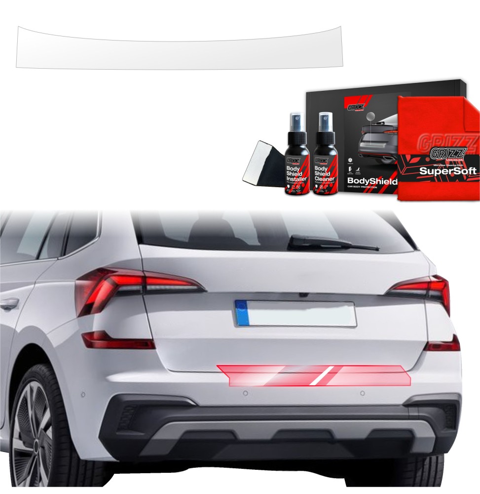 Folia ochronna na próg bagażnika do Skoda Kamiq (2019-2025)