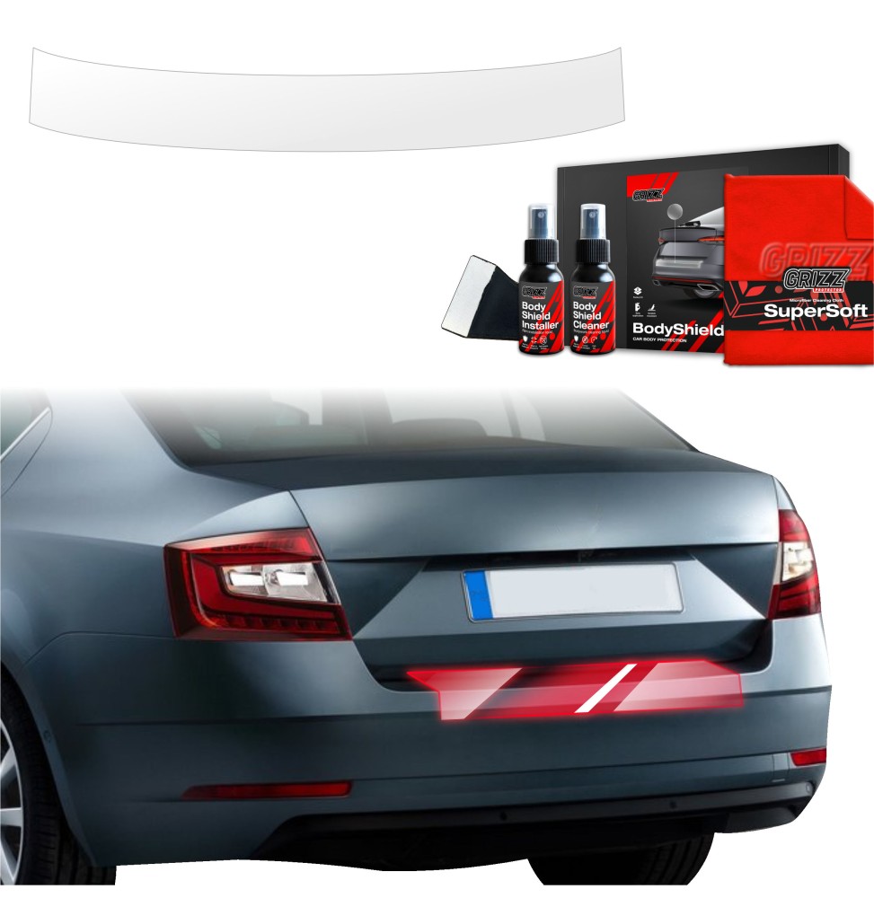 Folia ochronna na próg bagażnika do Skoda Octavia 3 (2017-2020)
