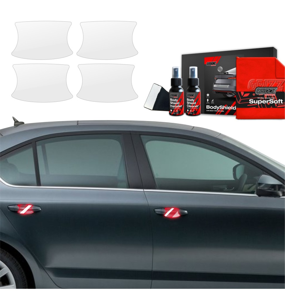 4w1 Folia ochronna pod klamki do Skoda Octavia 3 (2017-2020)
