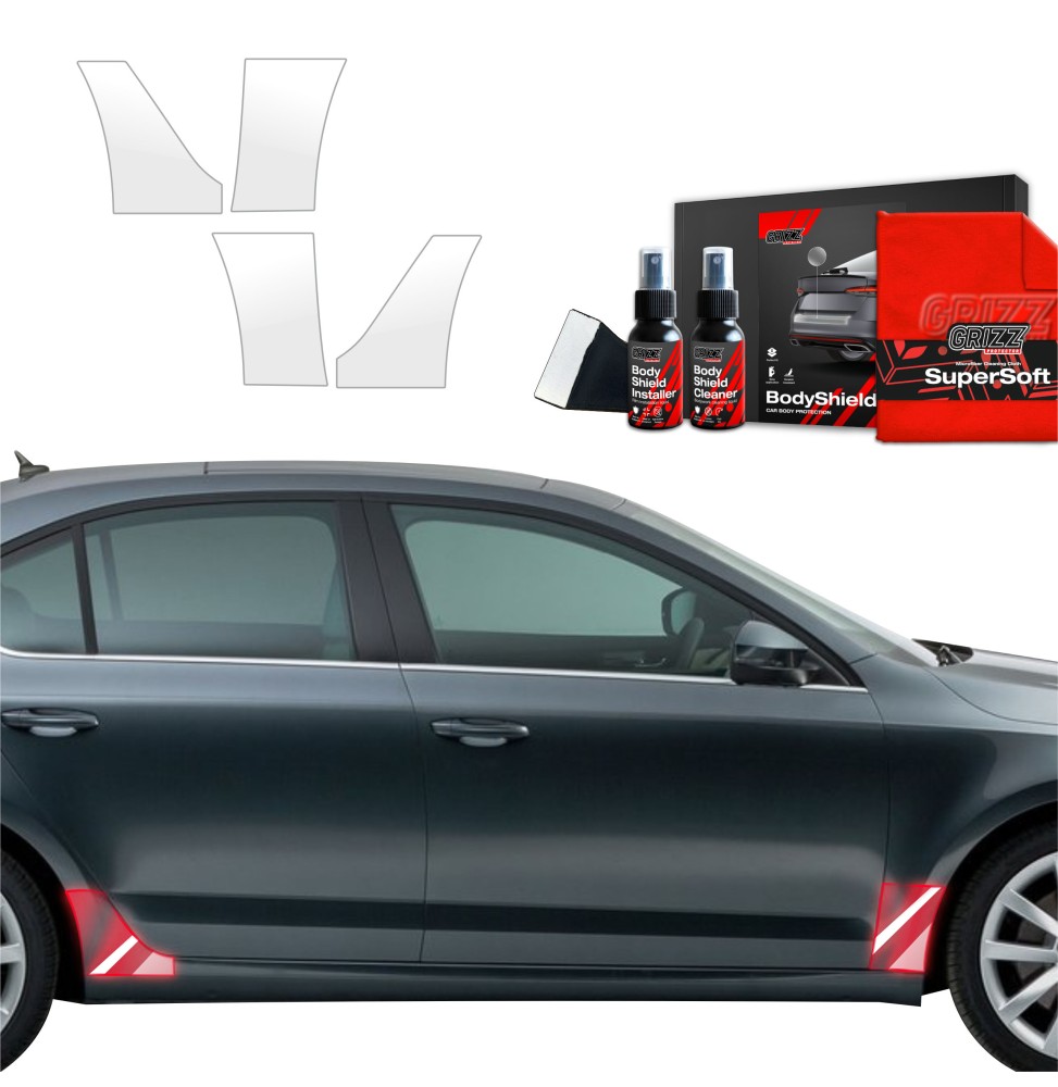 4w1 Folia ochronna na nadkola do Skoda Octavia 3 (2017-2020)