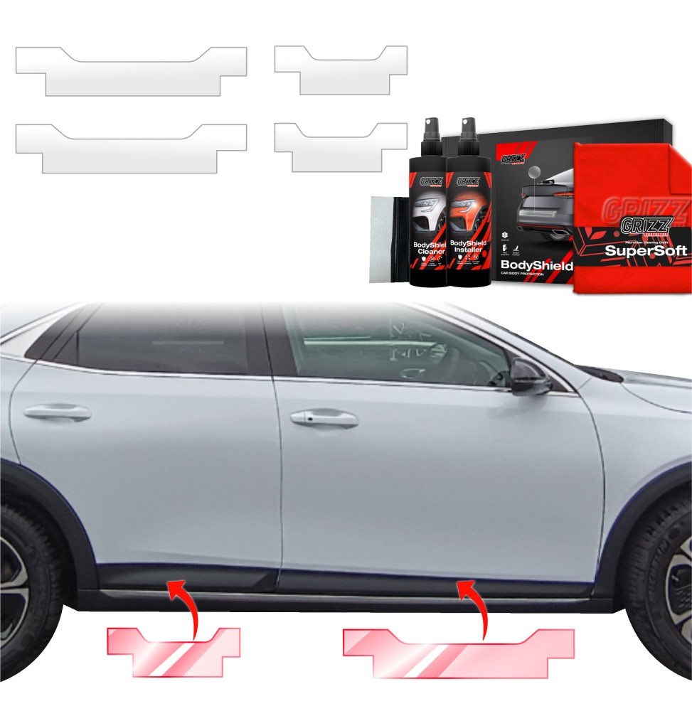 4w1 Folia ochronna na progi do Kia XCeed (2022-2025)