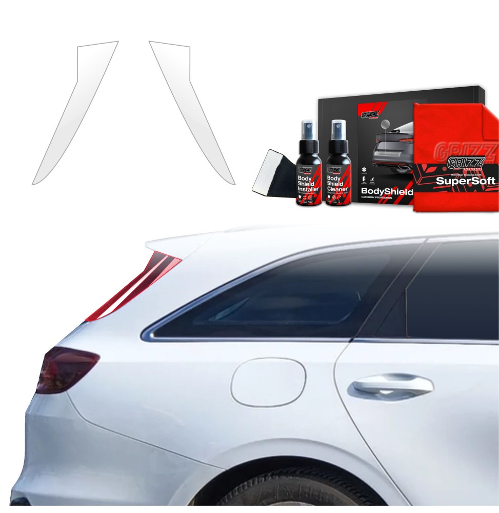 2w1 Folia ochronna na słupki do Kia Ceed SW Kombi (2021-2025)