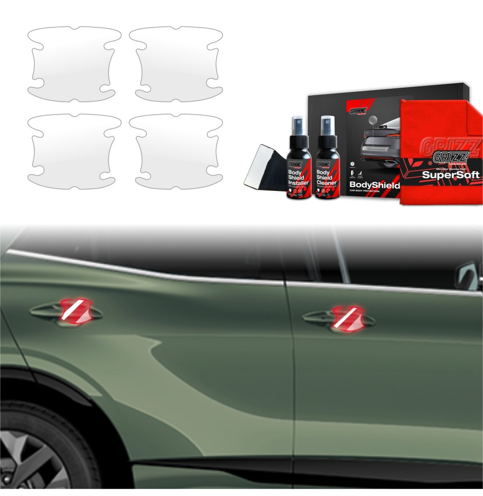 4w1 Folia ochronna pod klamki do Kia Sportage 5 (2021-2025)