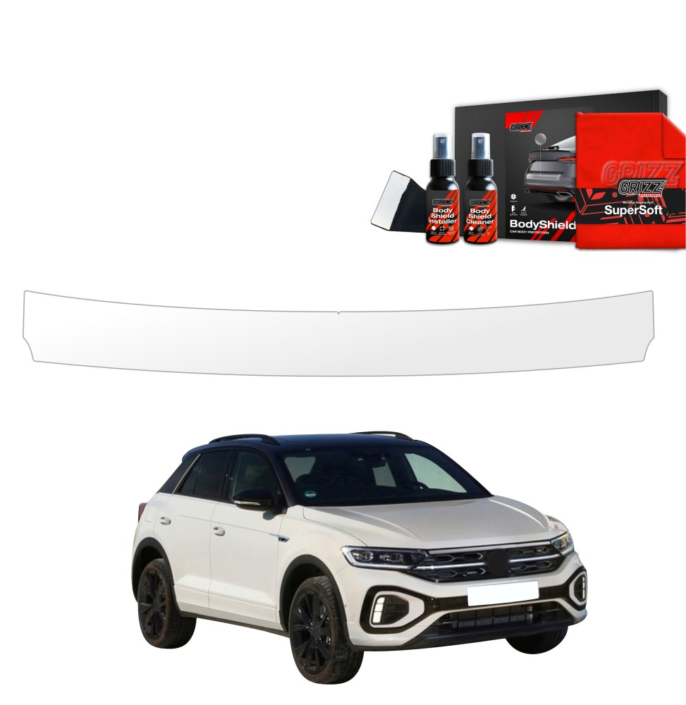 Folia ochronna na próg bagażnika do Volkswagen VW T-Roc (2021-2025)