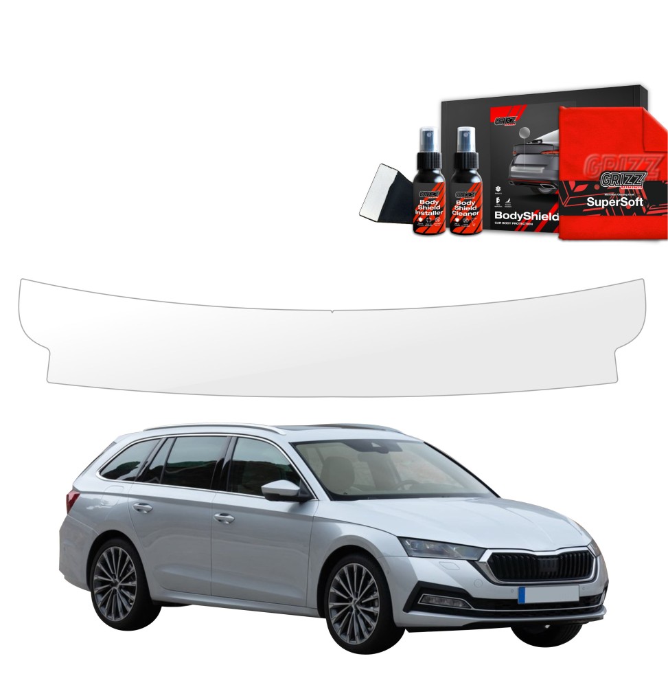 Folia ochronna na próg bagażnika do Skoda Octavia 4 Kombi (2019-2024)