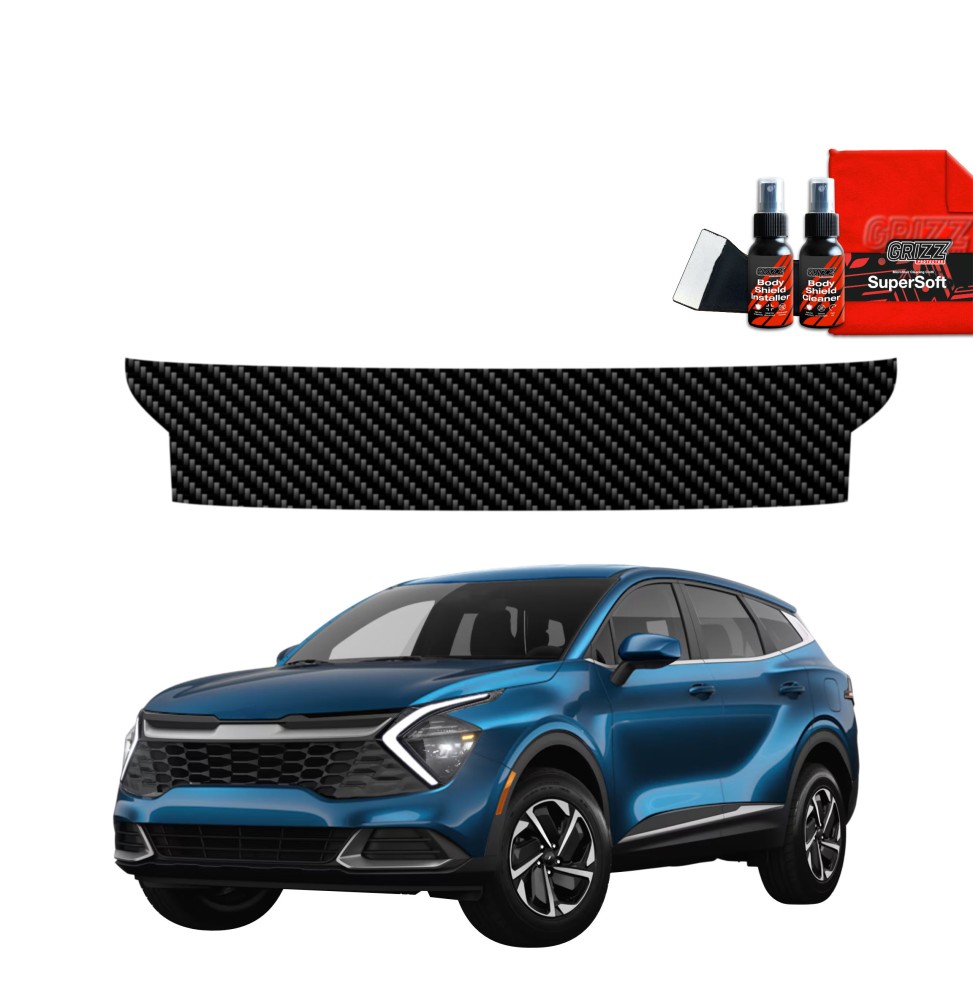 Folia karbonowa na próg bagażnika do Kia Sportage 5 (2021-2025)