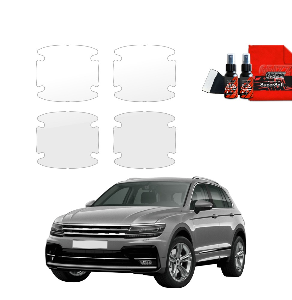 4w1 Folia ochronna pod klamki do Volkswagen Tiguan 2 (2016-2020)