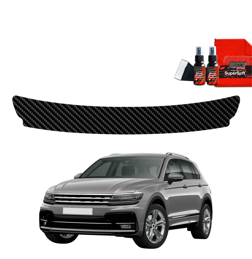 Folia karbonowa na próg bagażnika do Volkswagen Tiguan 2 (2016-2020)