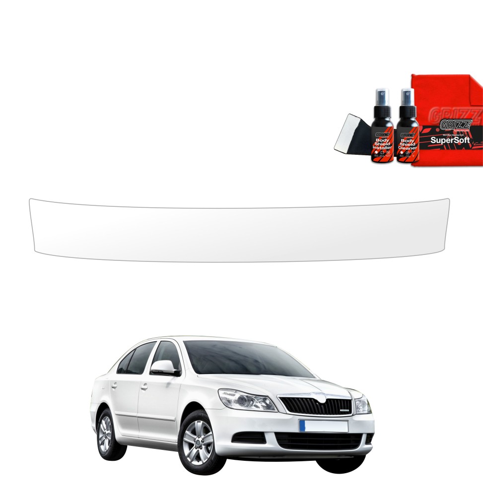Folia ochronna na próg bagażnika do Skoda Octavia 2 Sedan Facelifting (2008-2013)