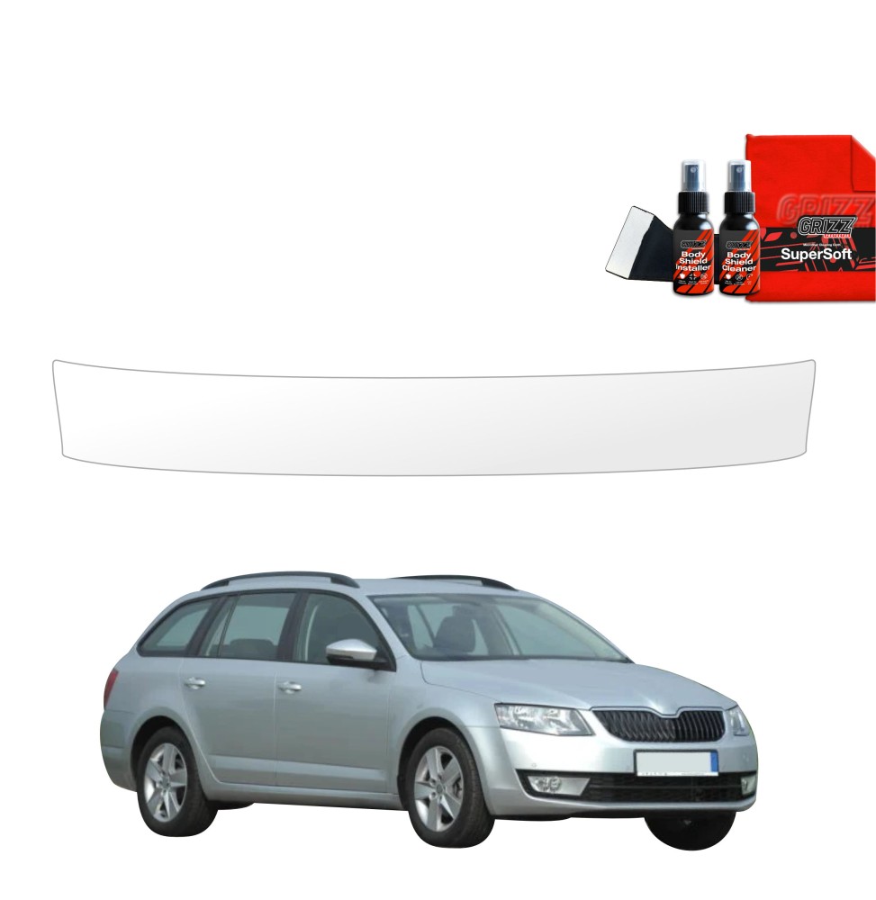 Folia ochronna na próg bagażnika do Skoda Octavia 3 Kombi 5D (2017-2020)