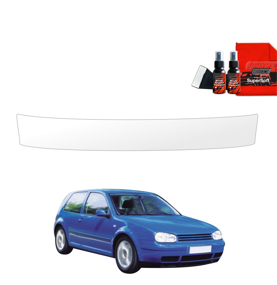 Folia ochronna na próg bagażnika do Volkswagen Golf 4 Hatchback 3D (1997-2003)