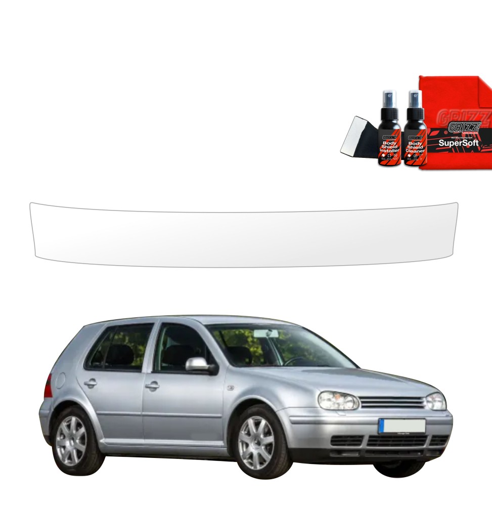 Folia ochronna na próg bagażnika do Volkswagen Golf 4 Hatchback 5D (1997-2003)