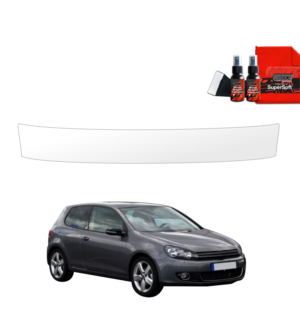 Folia ochronna na próg bagażnika do Volkswagen Golf 6 Hatchback 3D (2008-2012)