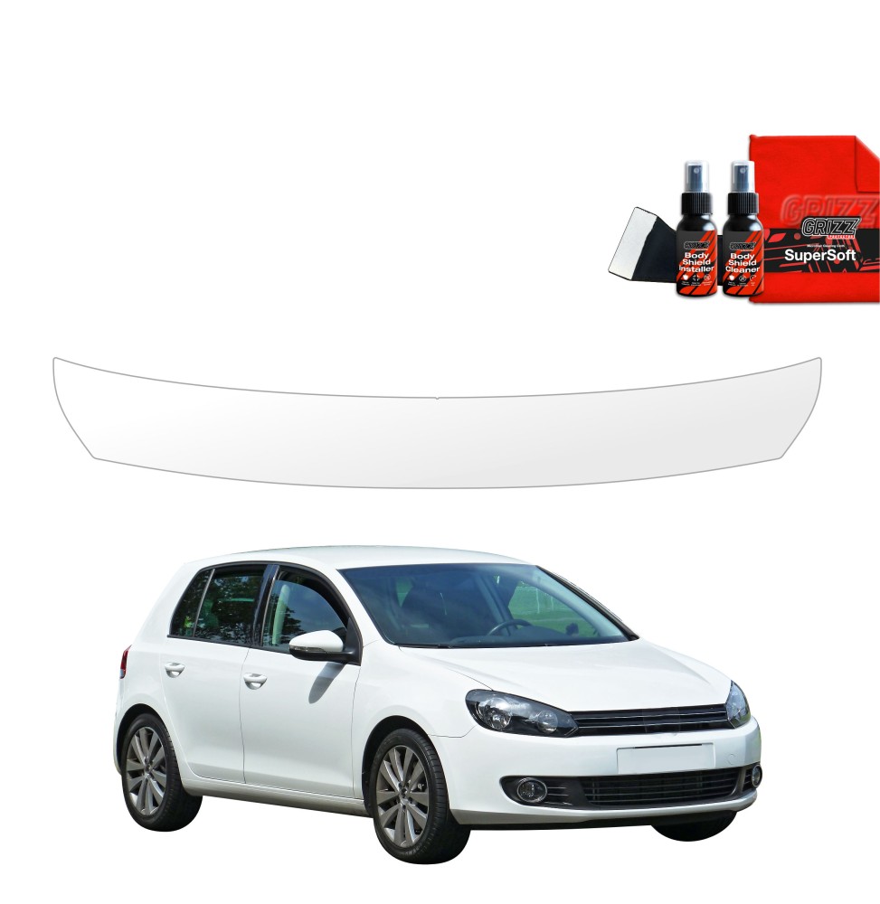 Folia ochronna na próg bagażnika do Volkswagen Golf 6 Hatchback 5D (2008-2013)