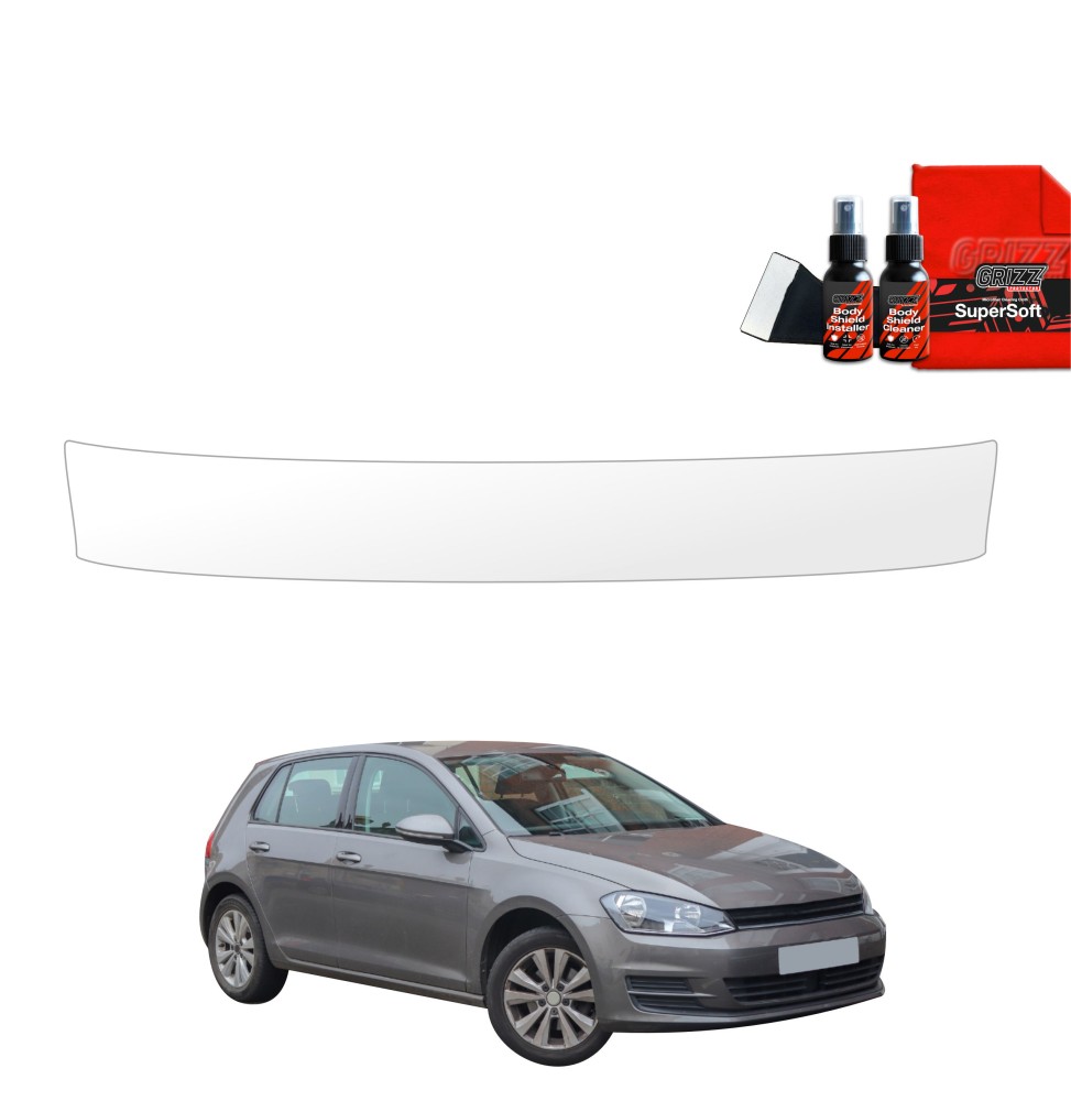 Folia ochronna na próg bagażnika do Volkswagen Golf 7 Hatchback 5D (2012-2020)