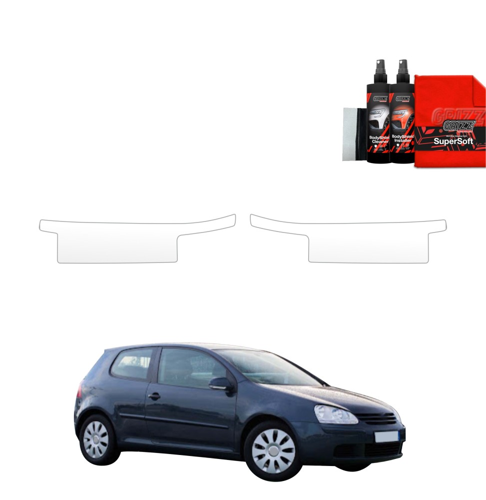 2w1 Folia ochronna na progi do Volkswagen Golf 5 Hatchback 3D (2003-2009)